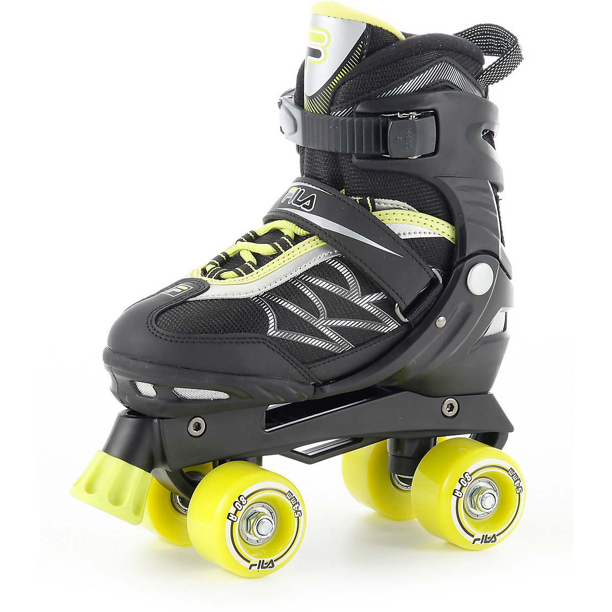 Rollschuhe Joy black/lime Größe L (39-42)