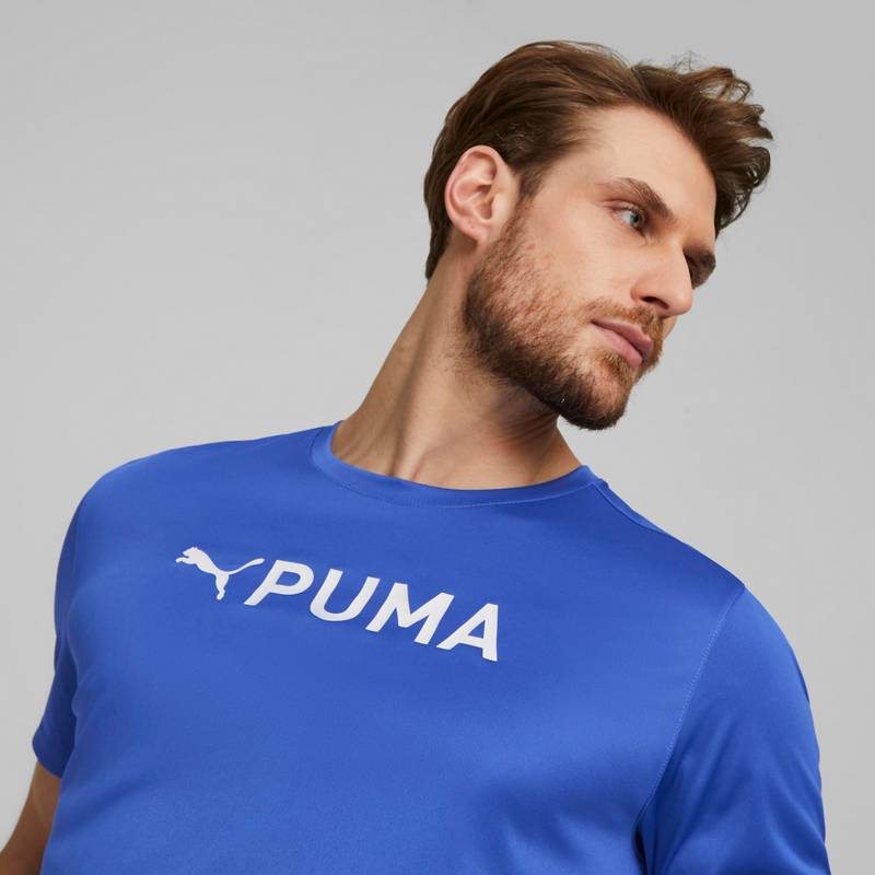 PUMA Fit Logo Funktionsshirt Herren