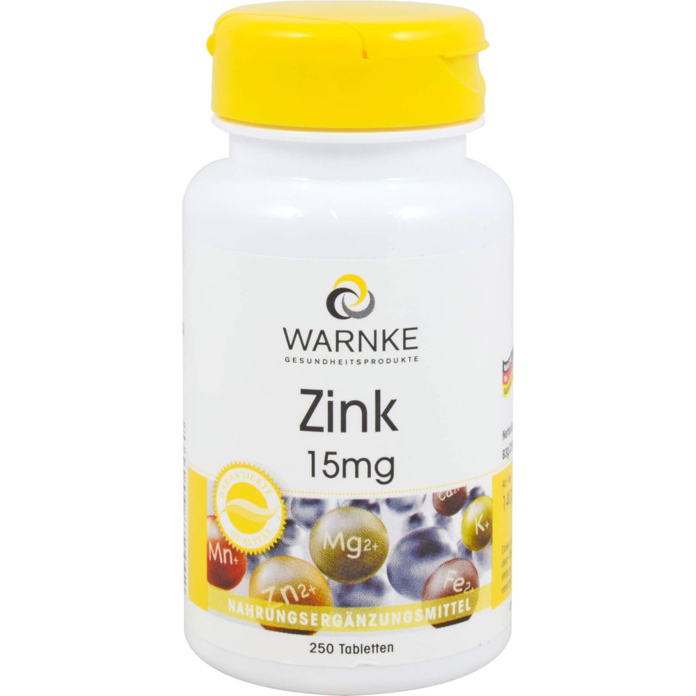 ZINK 15 mg Tabletten