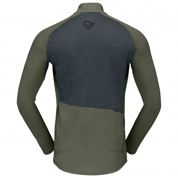 Norrøna - Fjørå Equaliser Long Sleeve Zip Top - Radtrikot