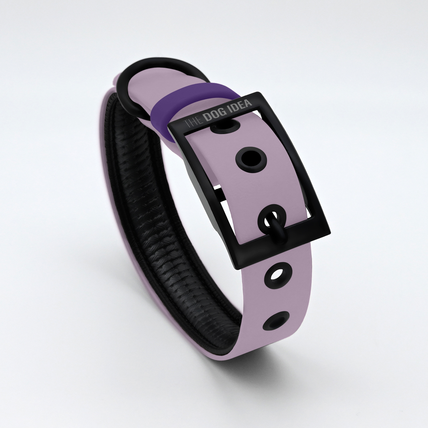 THE DOG IDEA Hundehalsbänder THE DOG IDEA Biothane Halsband Lavendel violett XS