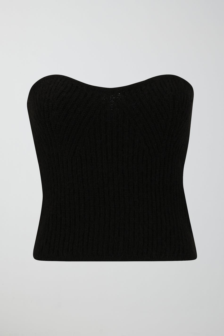 Knitted tube top
