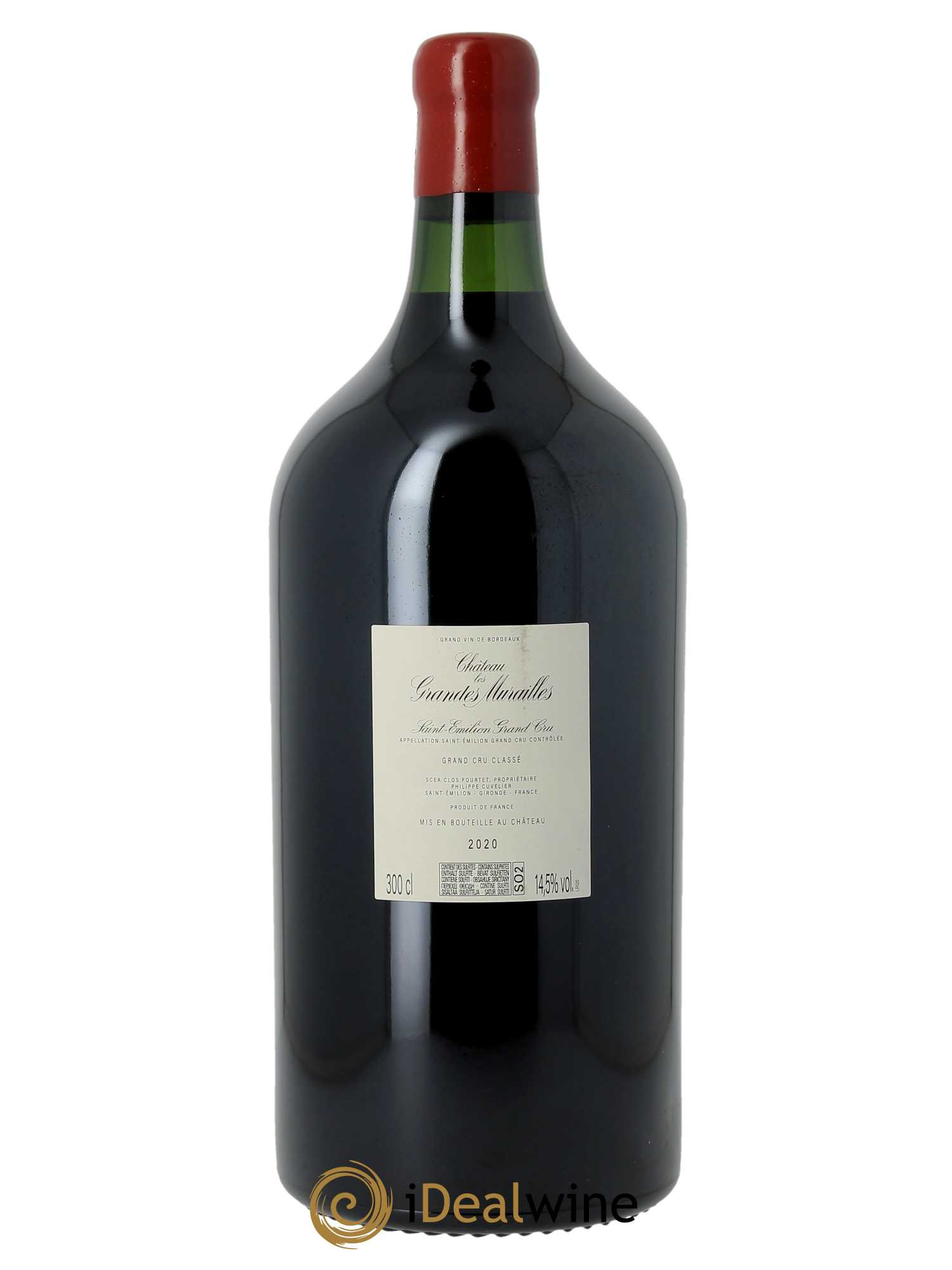 Château les Grandes Murailles Grand Cru Classé  2020 - Lot de 1 Double-magnum