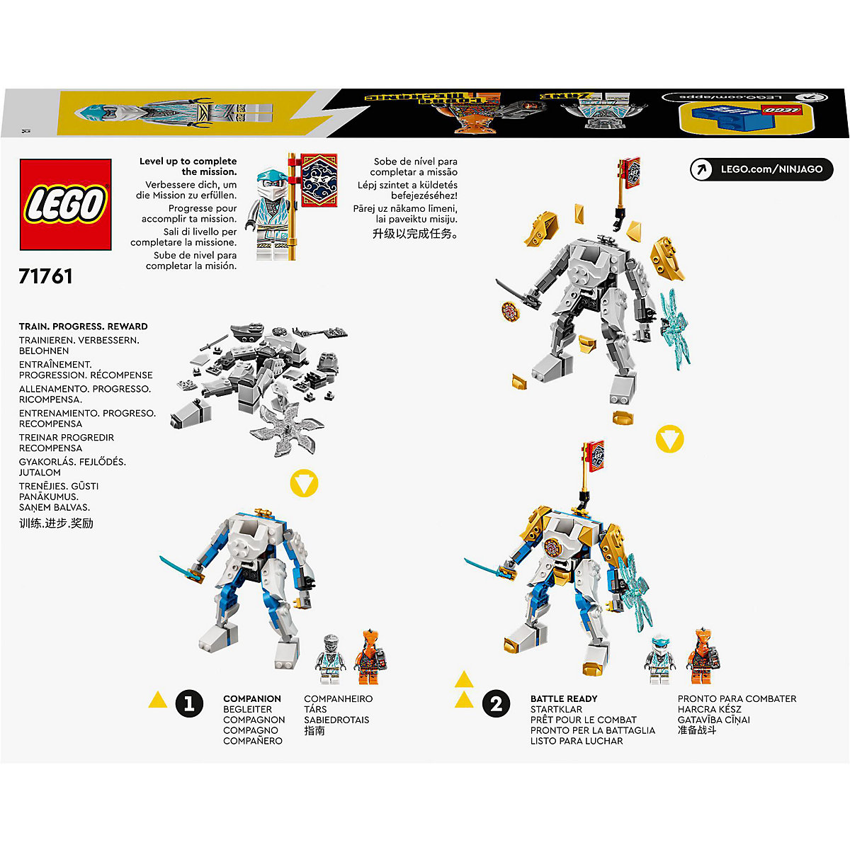 LEGO® Ninjago 71761 Zanes Power-Up-Mech EVO