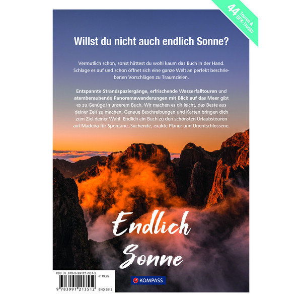 KOMPASS ENDLICH SONNE - MADEIRA - Wanderführer