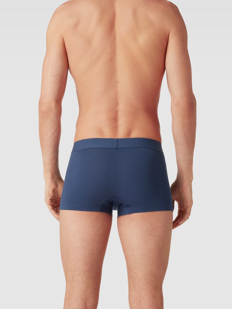 Trunks mit elastischem Logo-Bund Modell 'SOLID BASIC TRUNK' in dunkelblau