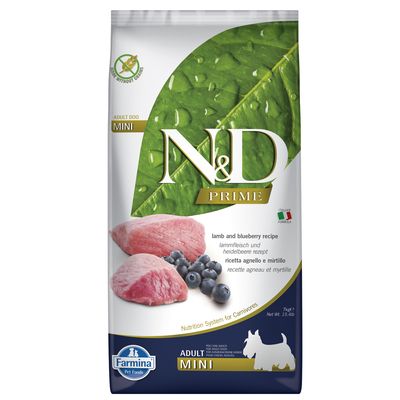 Farmina N&D Grain Free Mini Lamm & Heidelbeere