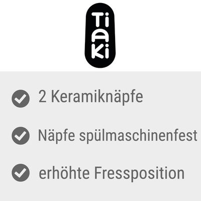 TIAKI Keramiknapf Duo
