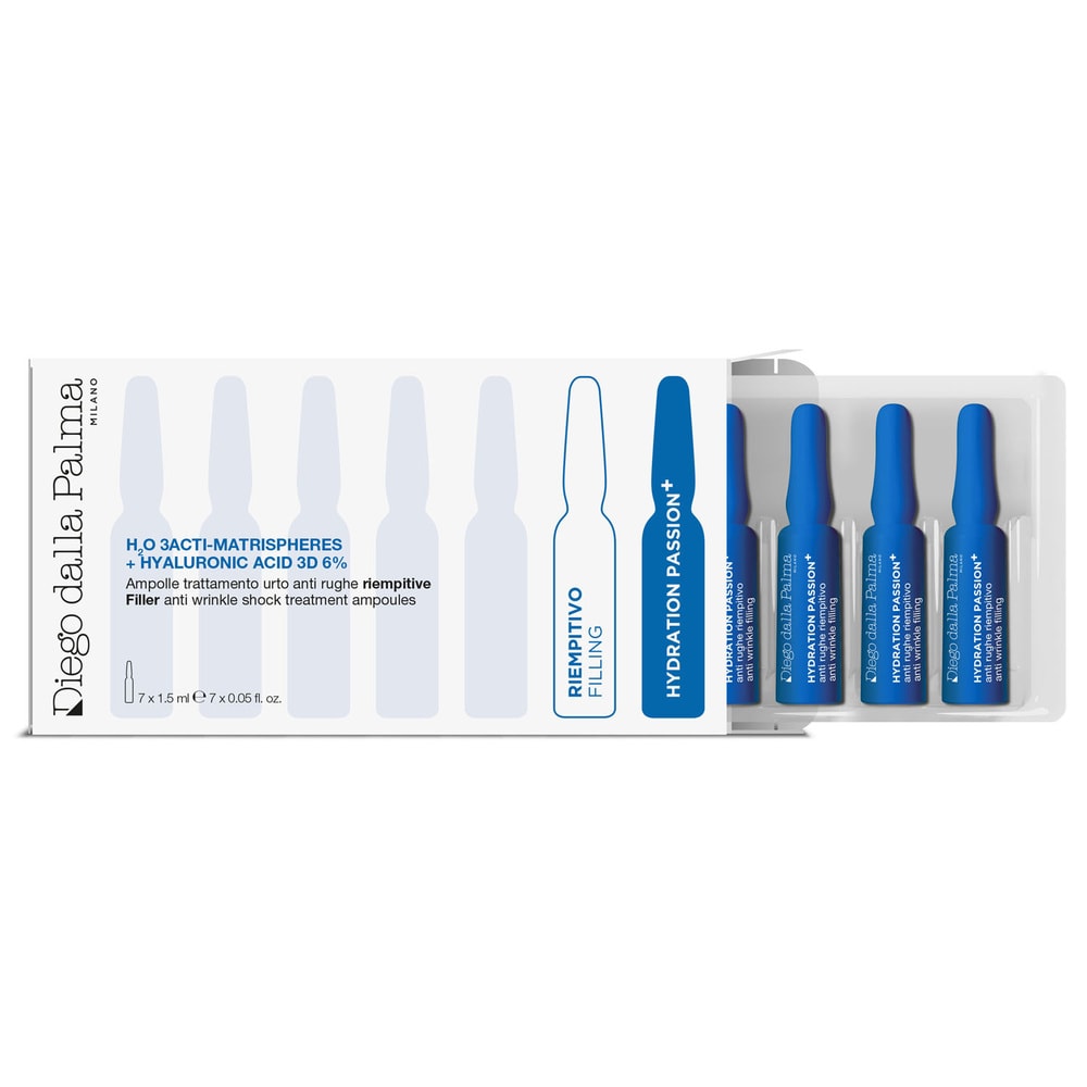 Diego Dalla Palma Filler anti wrinkle shock treatment ampoules Ampoules raffermissantes anti-rides
