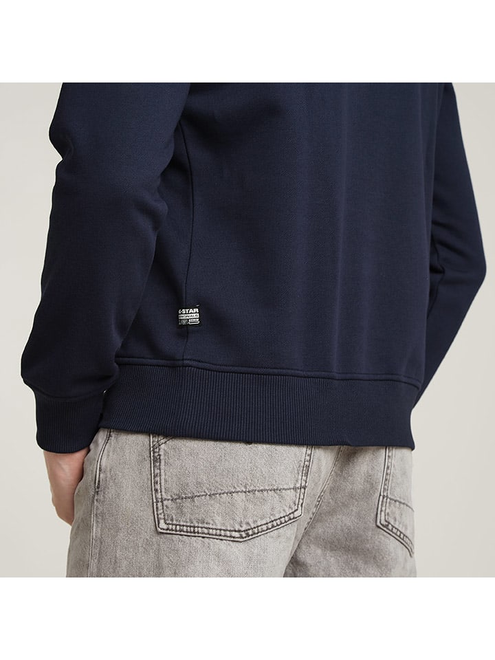 G-Star Sweatshirt in Dunkelblau günstig kaufen