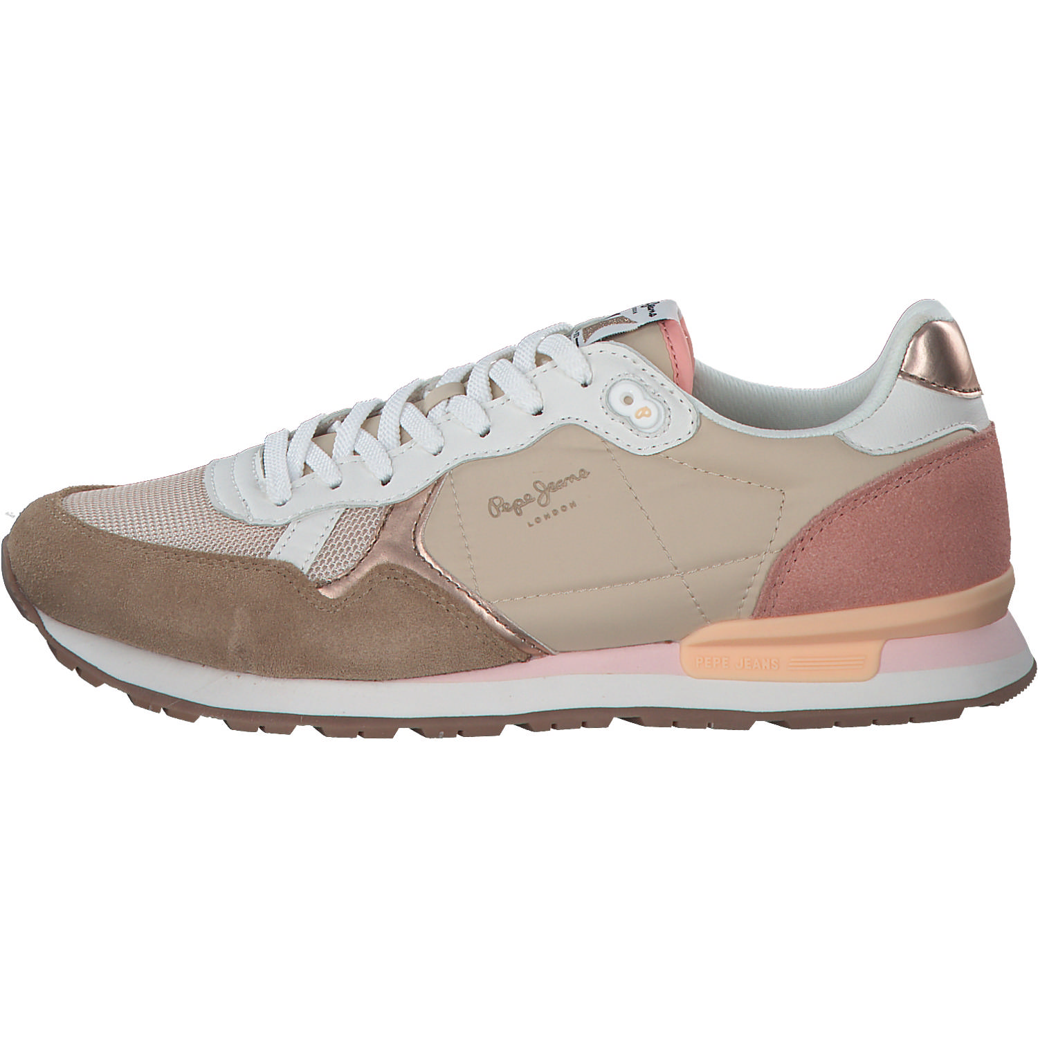 Pepe Jeans PLS40012, Schnürschuhe, Damen, Beige