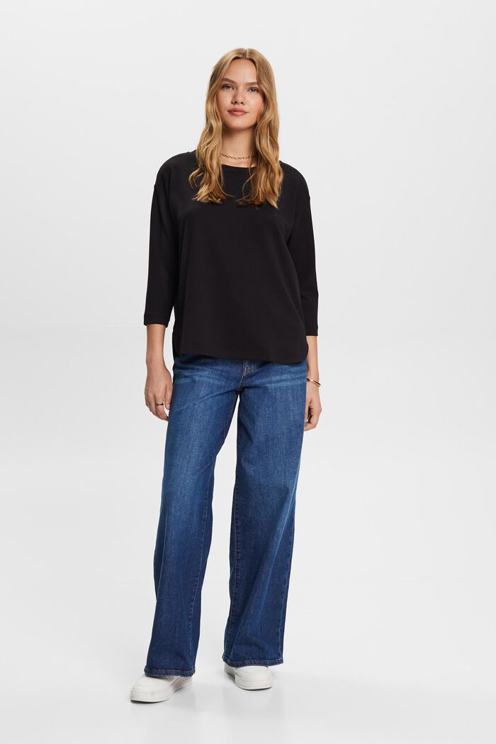 Longsleeve in lockerer Passform
