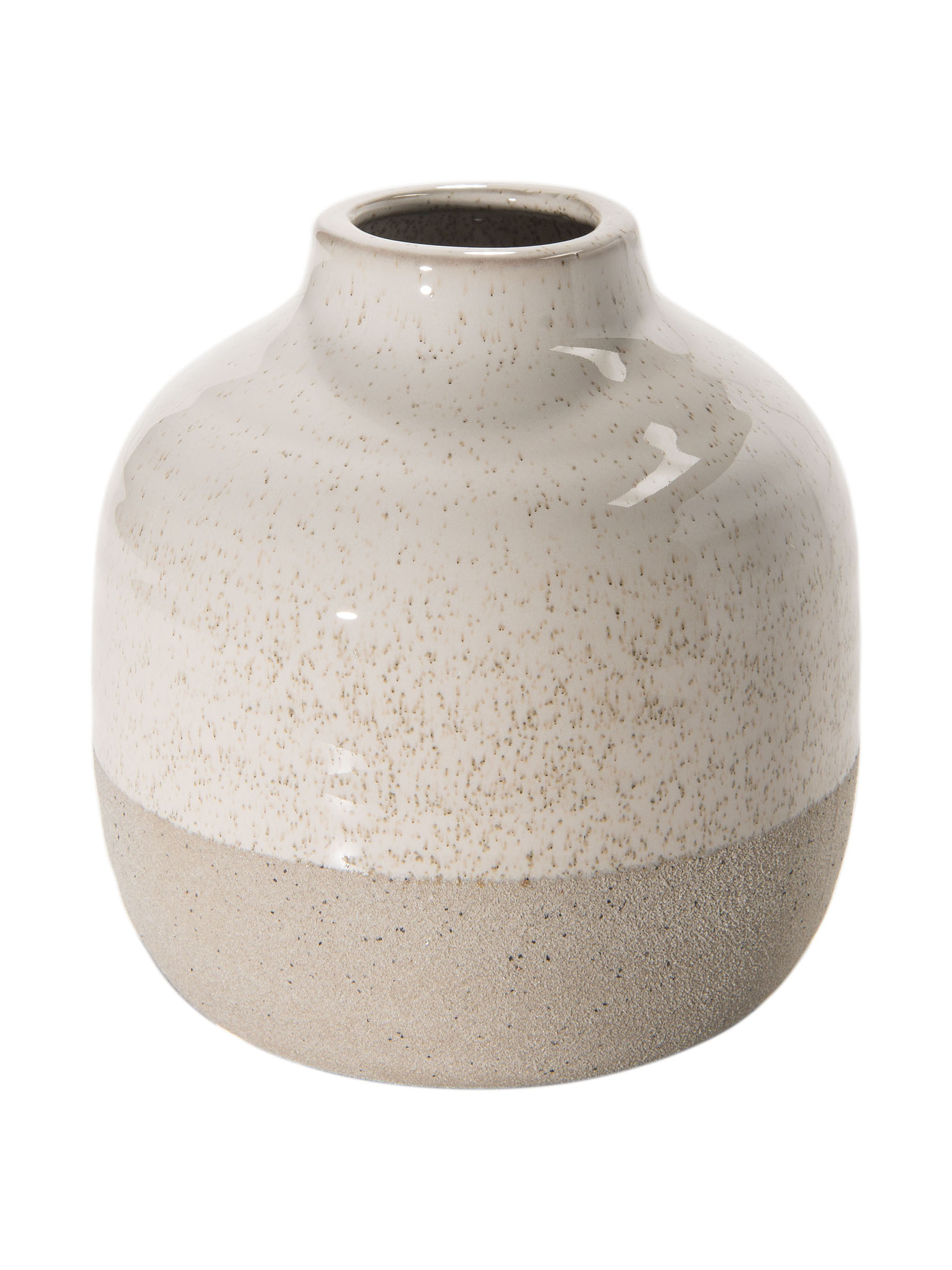 Stoney Vase, Beige