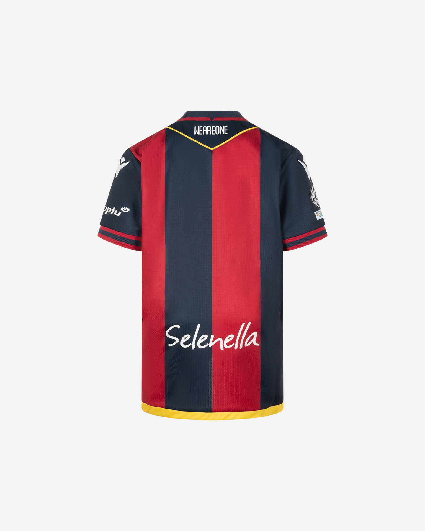 Oficjalna koszulka piłkarska Macron Bologna Champions League Home 24-25 Jr 70006691