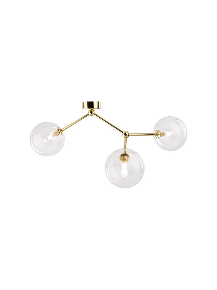 Licht-Erlebnisse Deckenlampe in Gold Transparent günstig kaufen onesize