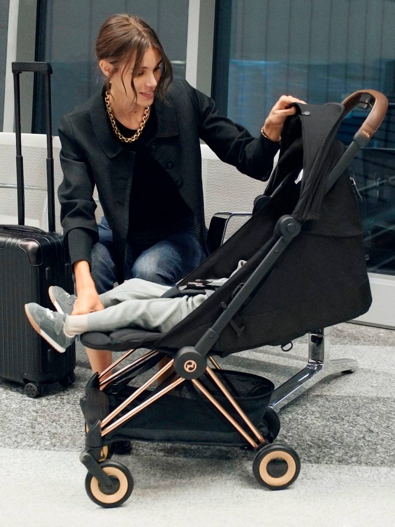 Poussette CYBEX Platinum Coya chrome brown/mirage grey