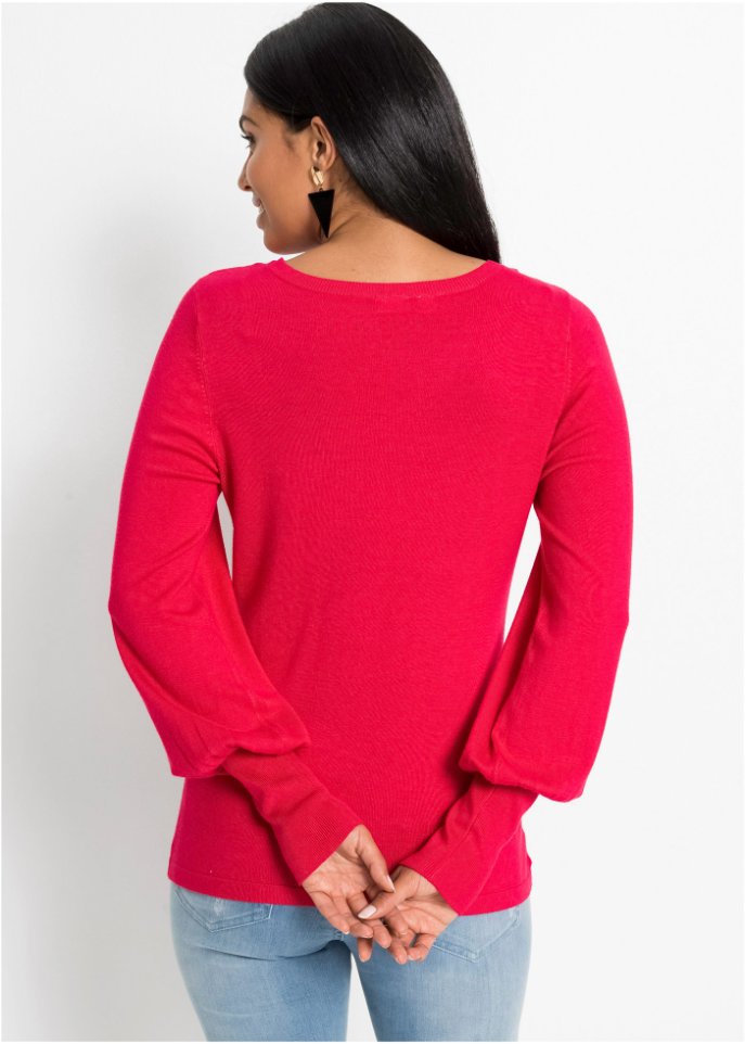 Pullover mit Ballonärmeln