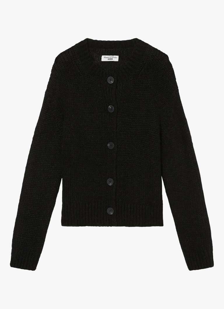 Vestă din denim Marc O'Polo Razor Fine Knit