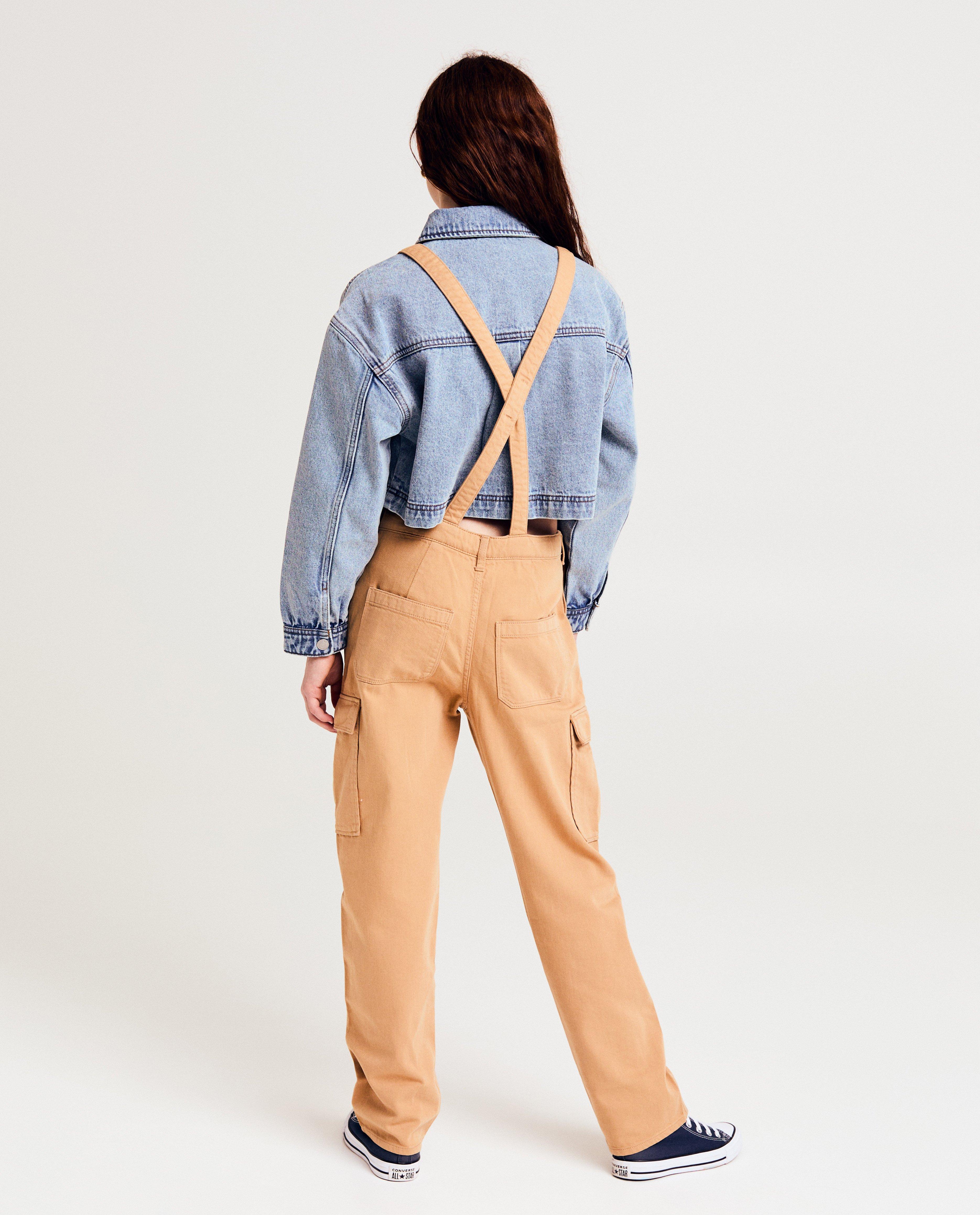 Like Me Bruine salopette, 116-164 beige