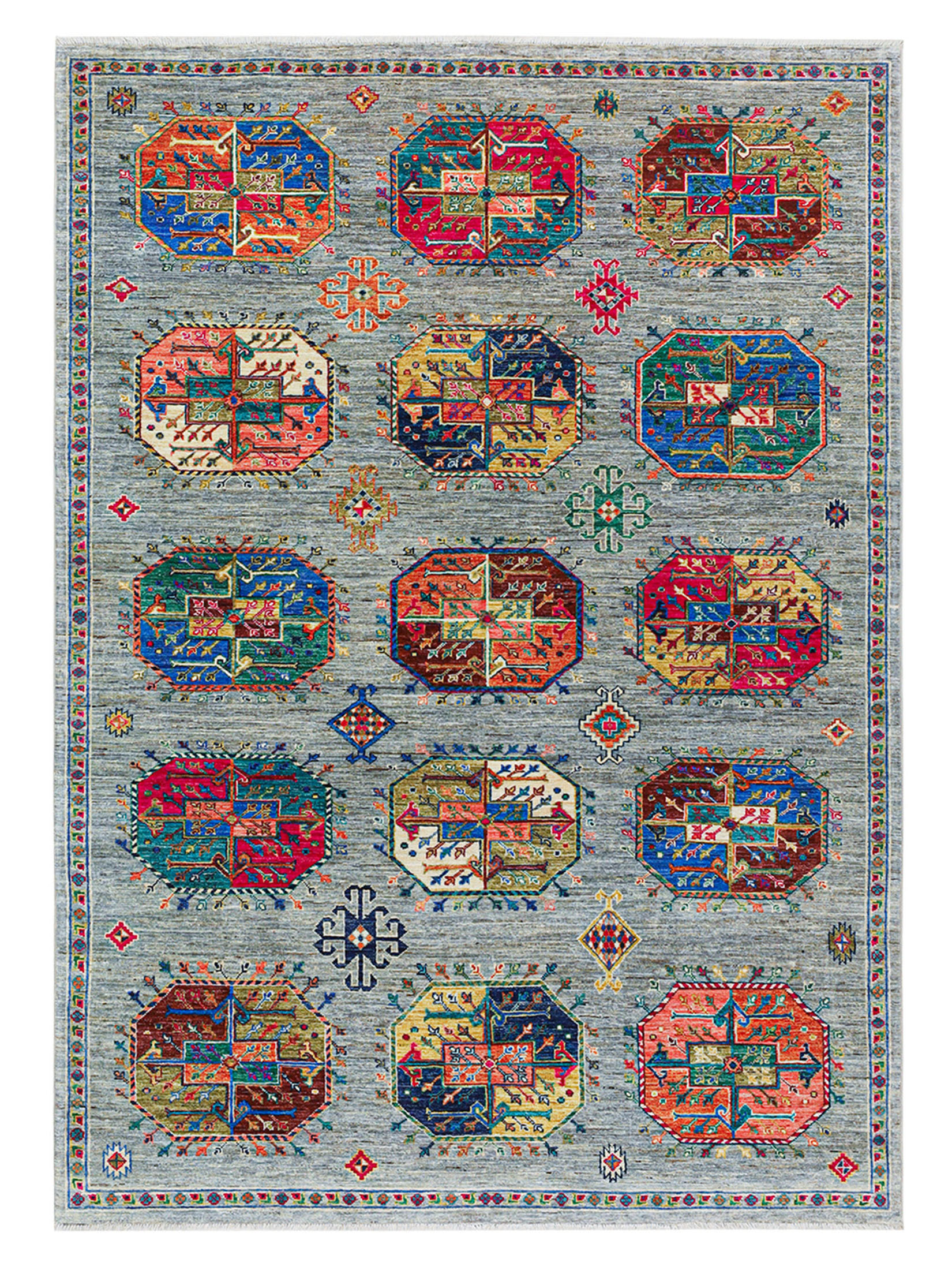 Buchara Ghazni ca. 171 x 241 cm, Unikat / Einzelstück