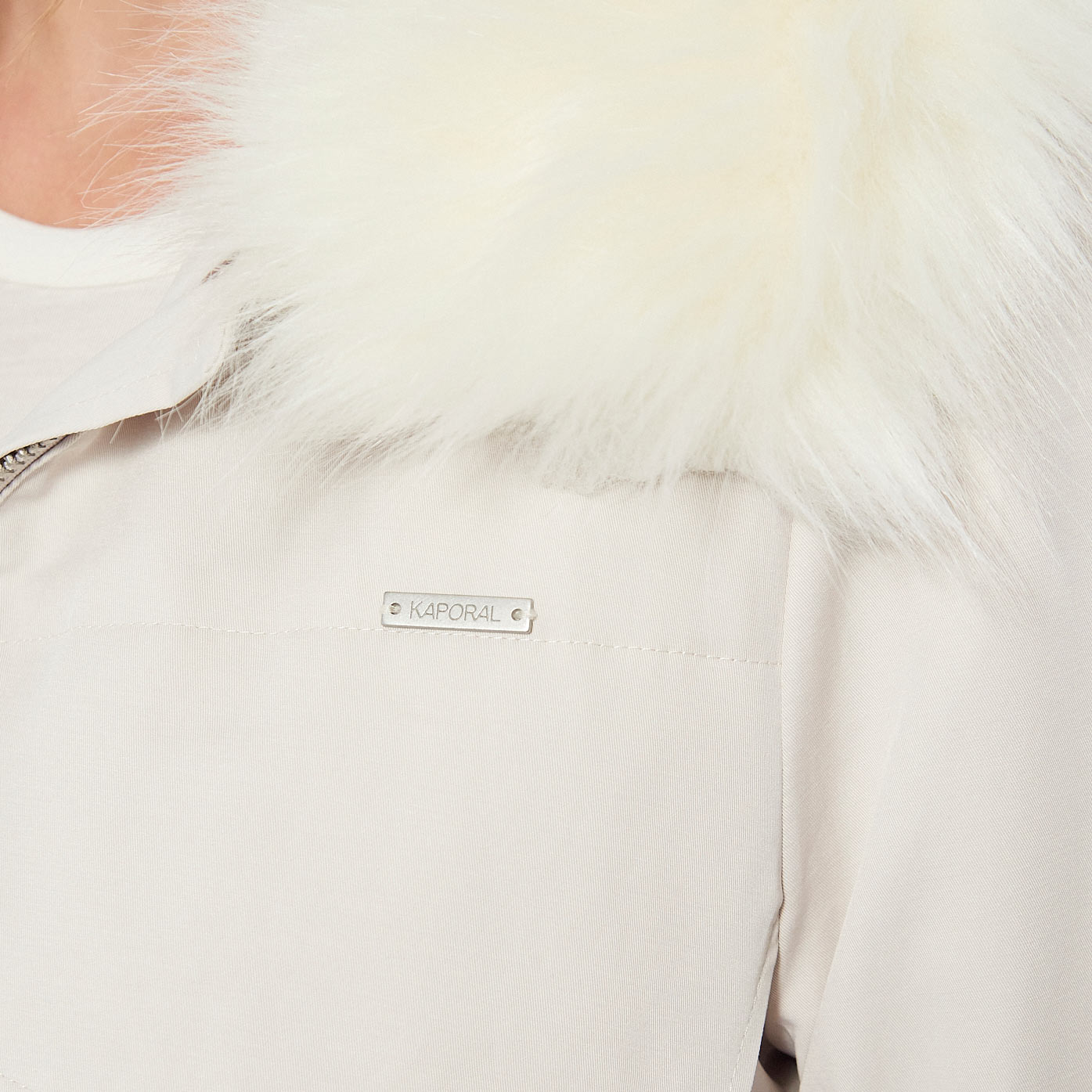 DORIS  Parka beige Femme
