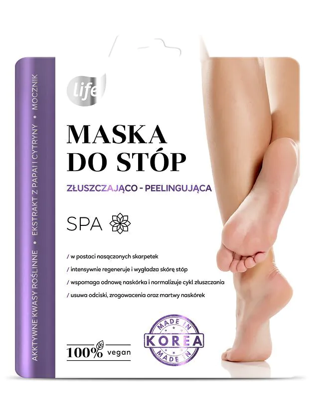 Life piling i eksfolijacijska maska za stopala