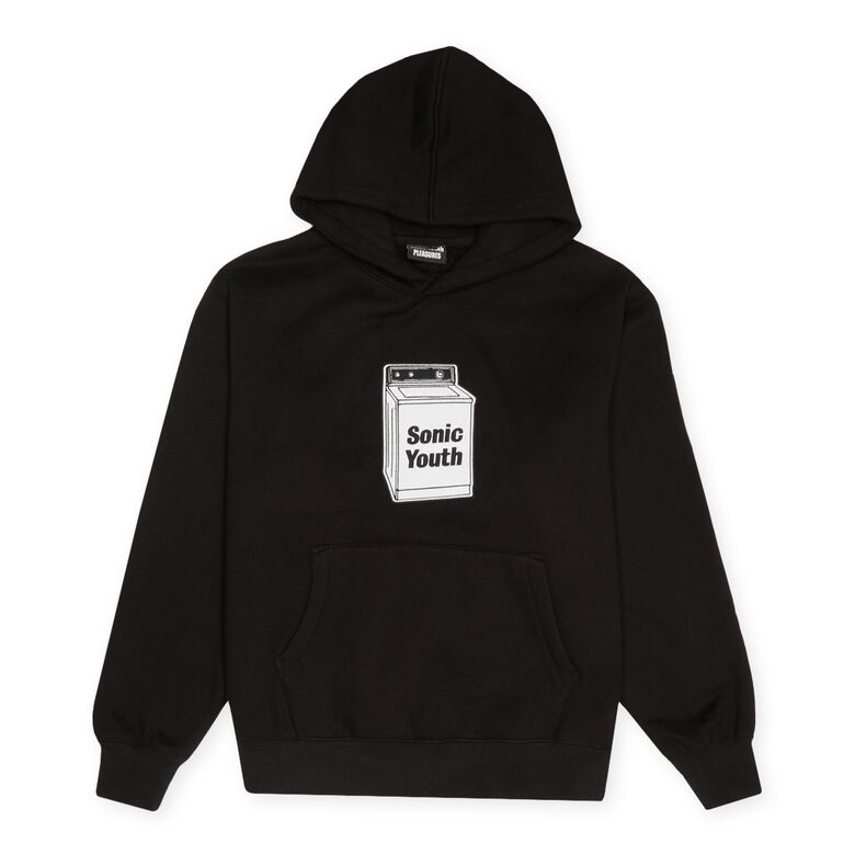 Pleasures Washing Mashine Hoodie Black