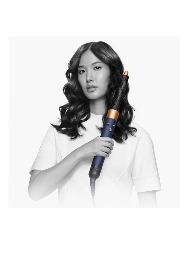 Suflantă multifuncțională Dyson Airwrap Complete pentru volum lung - Albastru prusac / Cupru