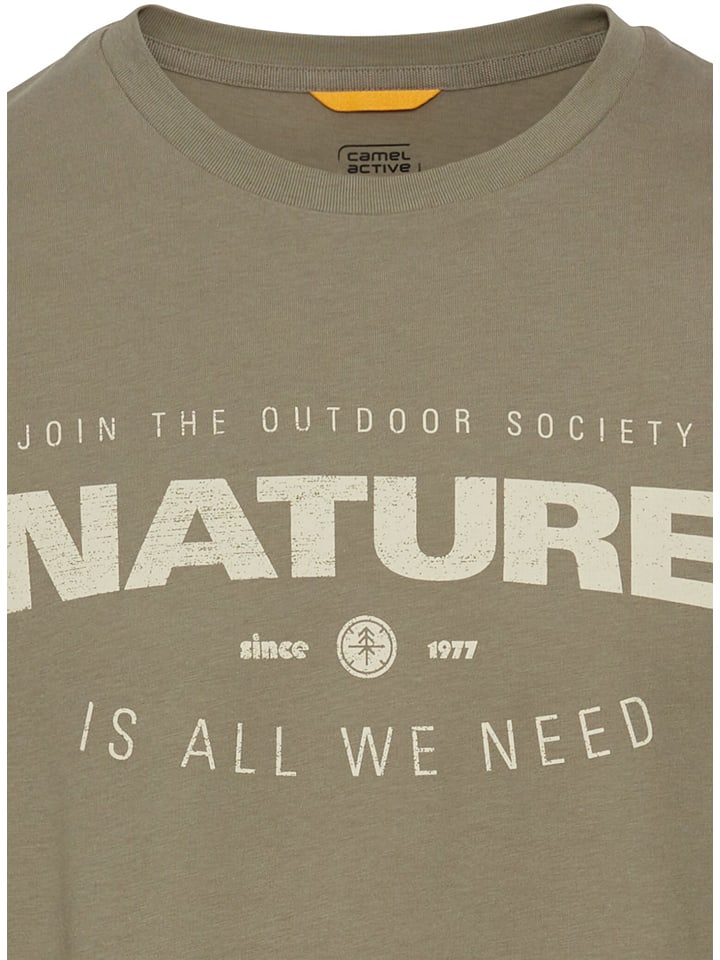 Camel Active Shirt in Khaki günstig kaufen