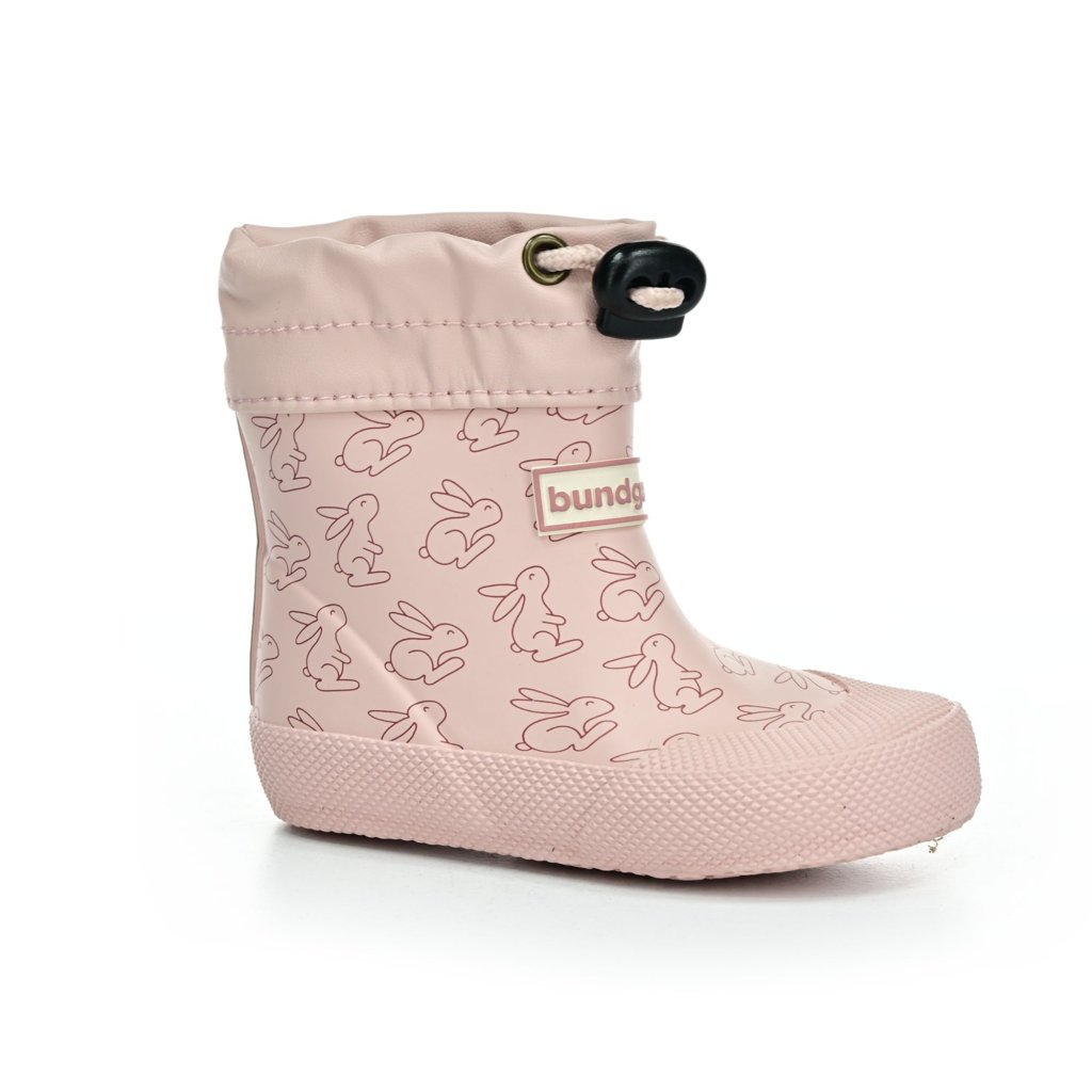 Bundgaard Cover Rabbit Old Rose Barfuß-Gummistiefel