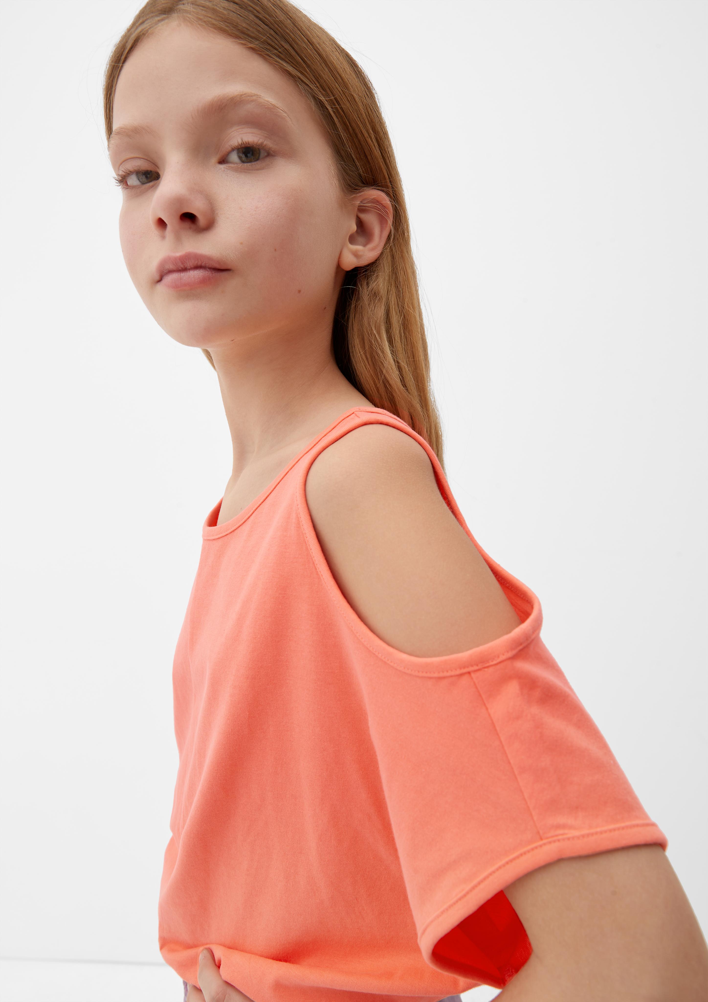 T-Shirt mit Cut Outs  2128026-2034