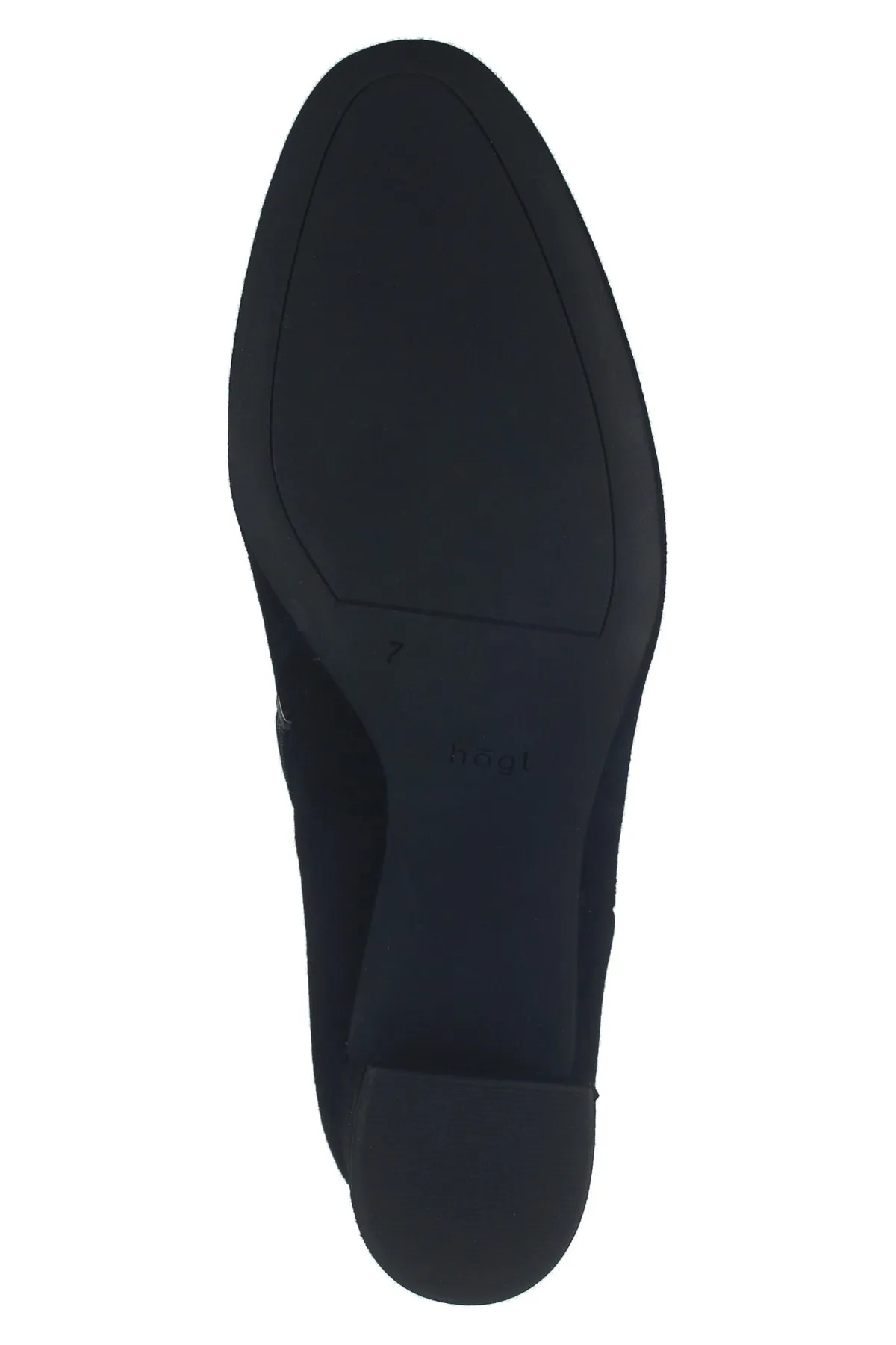 HÖGL  Stiefelette - Schwarz - Blockabsatz