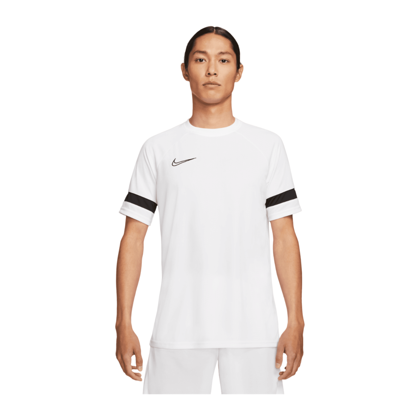 Nike Academy 21 T-Shirt Weiss Schwarz F100