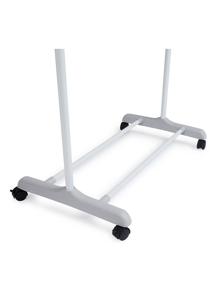 Lifa Living Wäscheständer in Weiß/ Grau - (B)126 x (H)160 x (T)57 cm günstig kaufen onesize