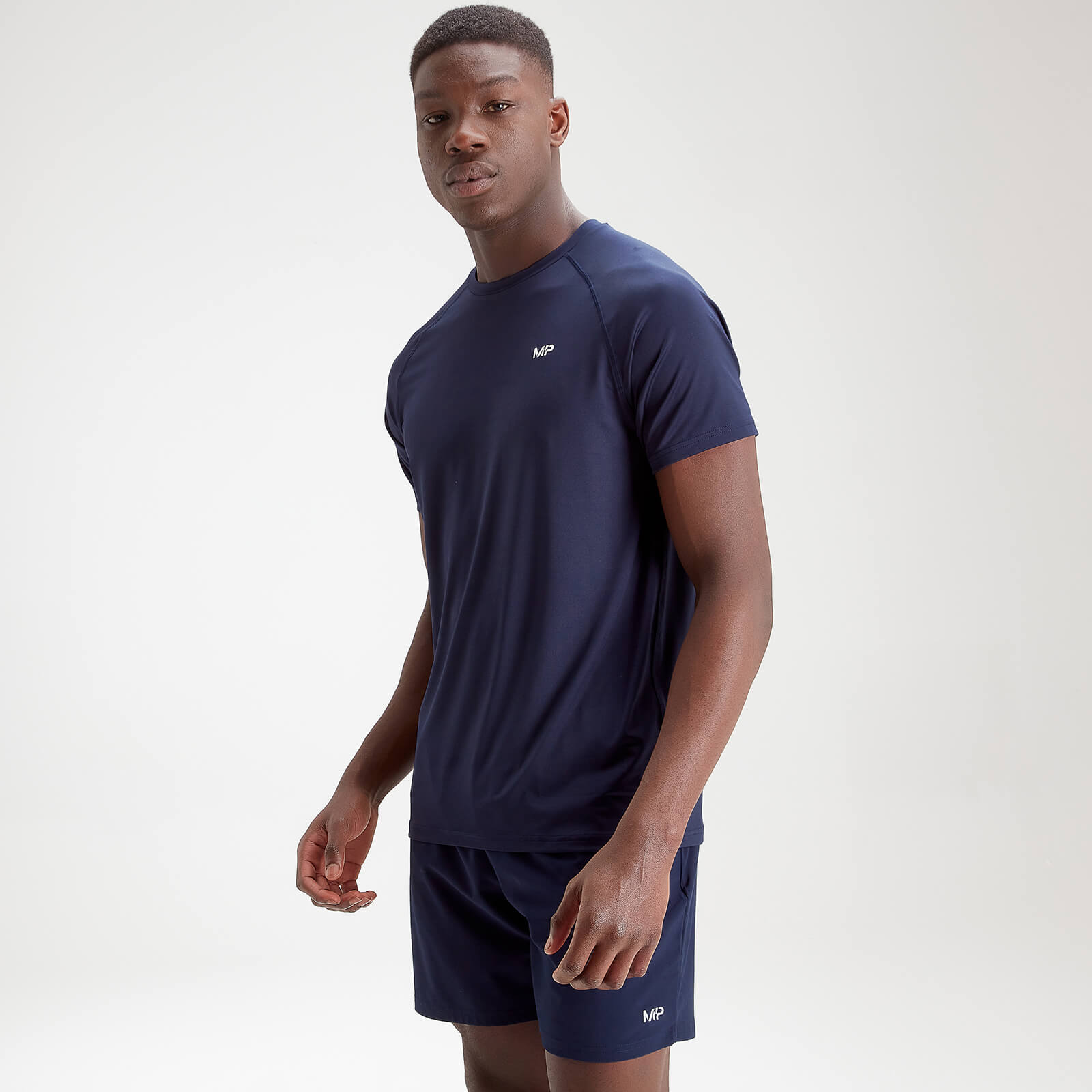 T-shirt d’entraînement MP Essentials pour hommes – Bleu marine