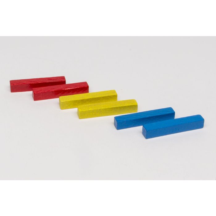 1.000 Legestäbchen 5x5x30 in gelb oder rot - Auktion, Startpreis 100 EUR