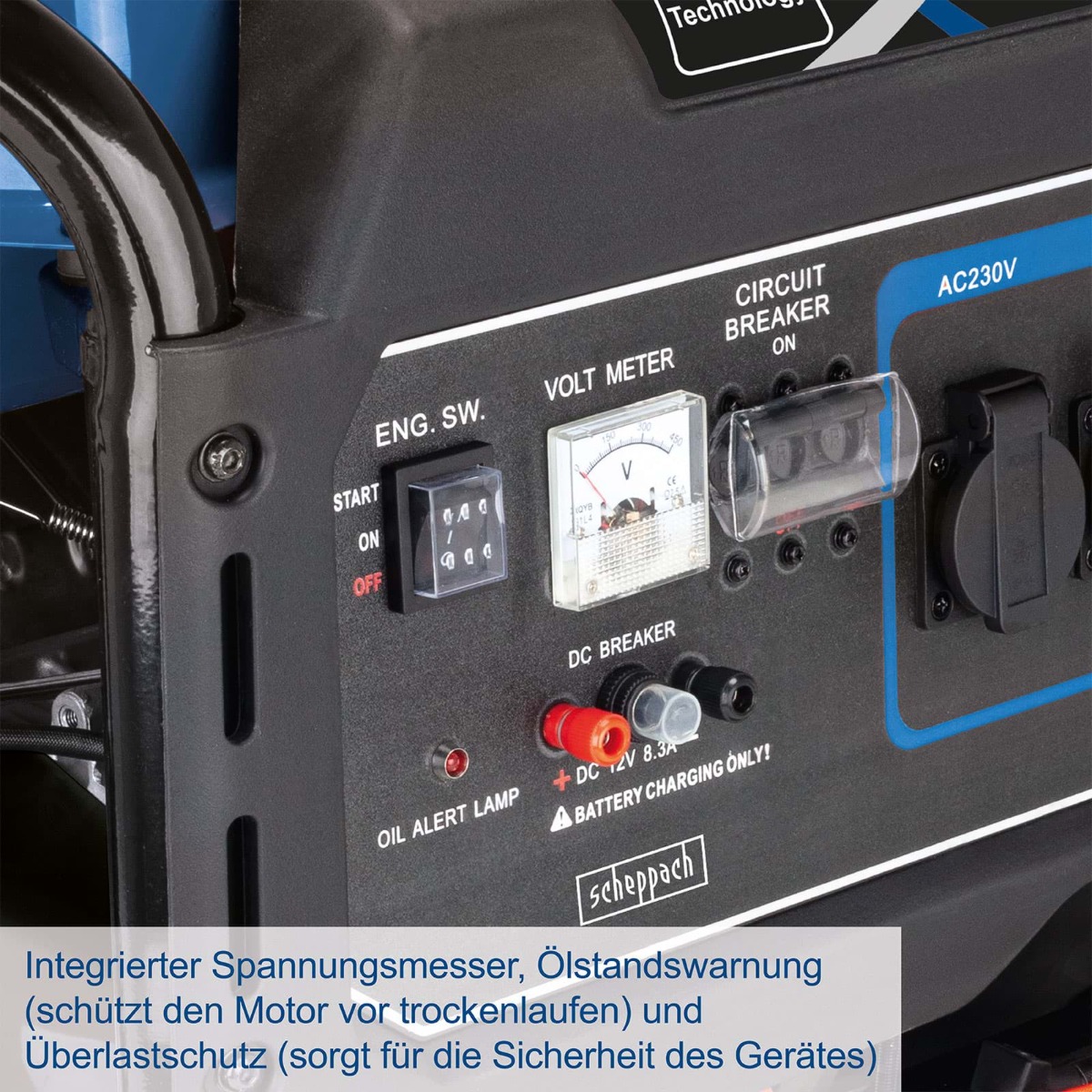 Scheppach 5906229903 SG7100X Benzingenerator