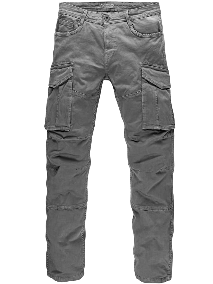 Amaci&Sons Cargo Jogger-Chino WYATT in Dunkelgrau günstig kaufen