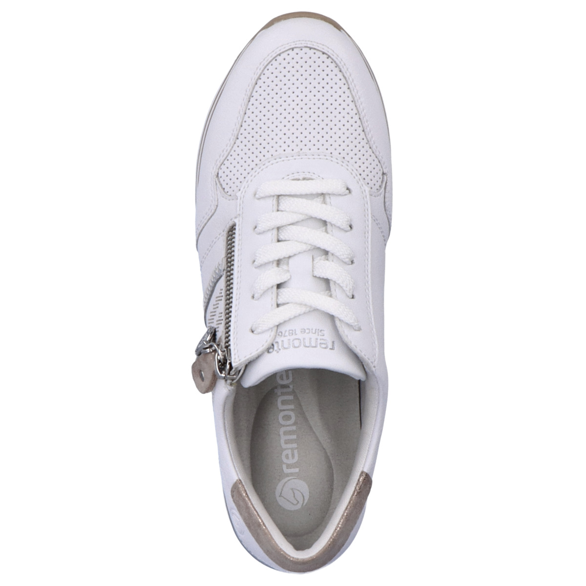 Remonte D1318 Sneaker Low weiss