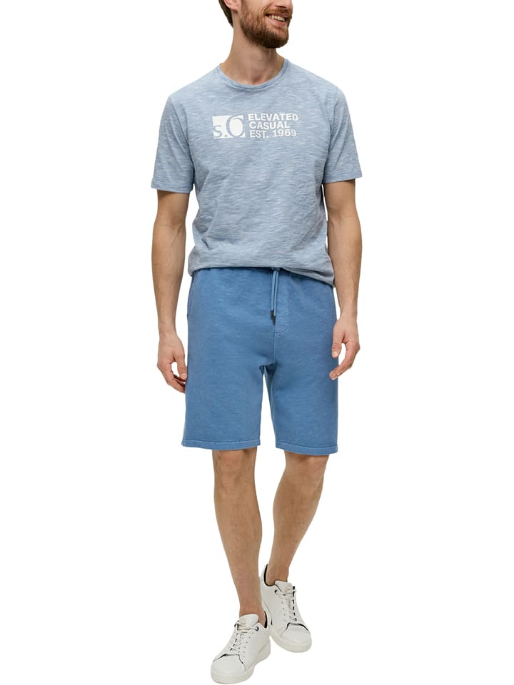 S.OLIVER RED LABEL Shorts in Blau günstig kaufen
