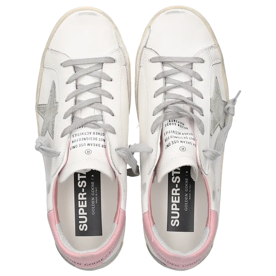 Golden Goose - Sneaker low SUPER-STAR Kalbsleder - weiß