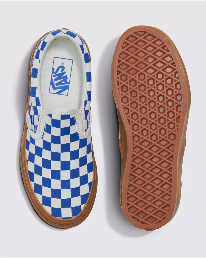 Kids Classic Slip-On Checkerboard Shoe