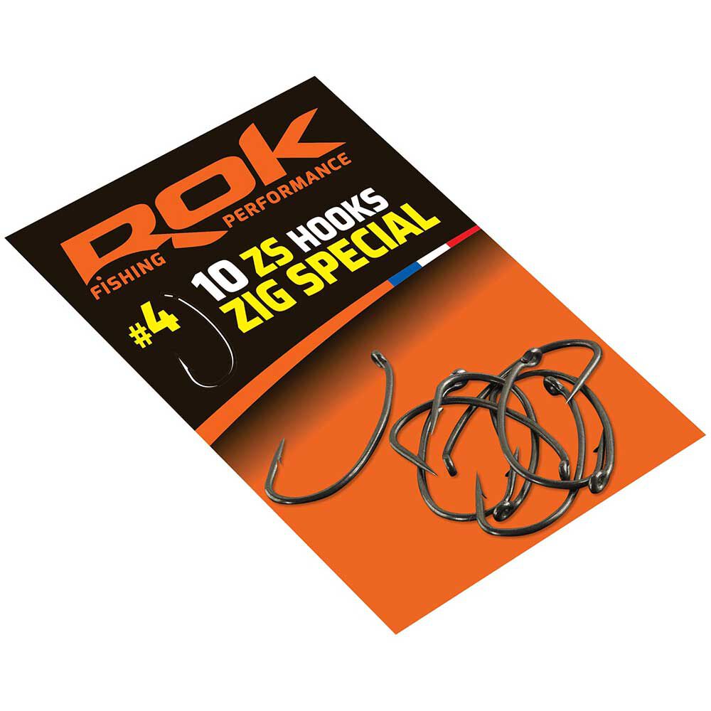 Erikoiskokoiset zig rok -koukut - 10 kpl pakkaus