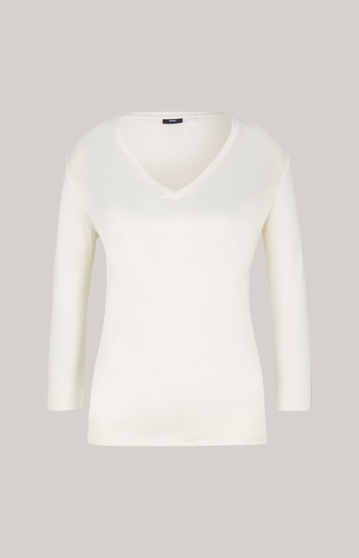 Blusen-Shirt in Offwhite