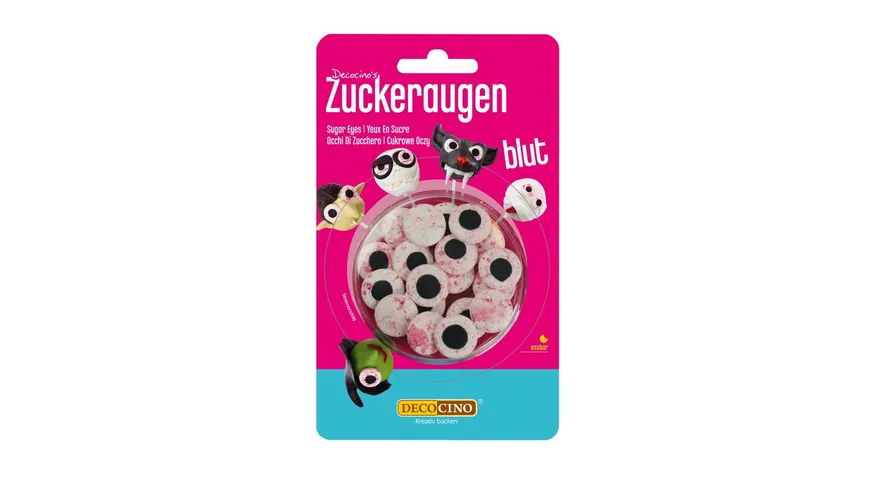 DEKOBACK Decocino's Zuckeraugen mit Blut
