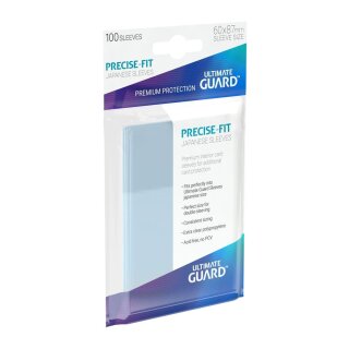 Ultimate Guard Precise-Fit Sleeves Japanische Größe Transparent (100)