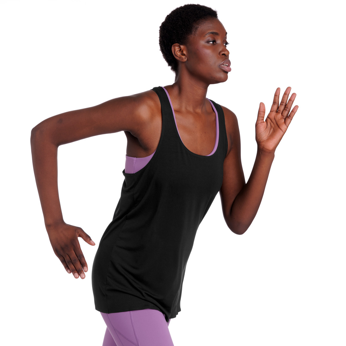 Damen Sport-Top unifarben