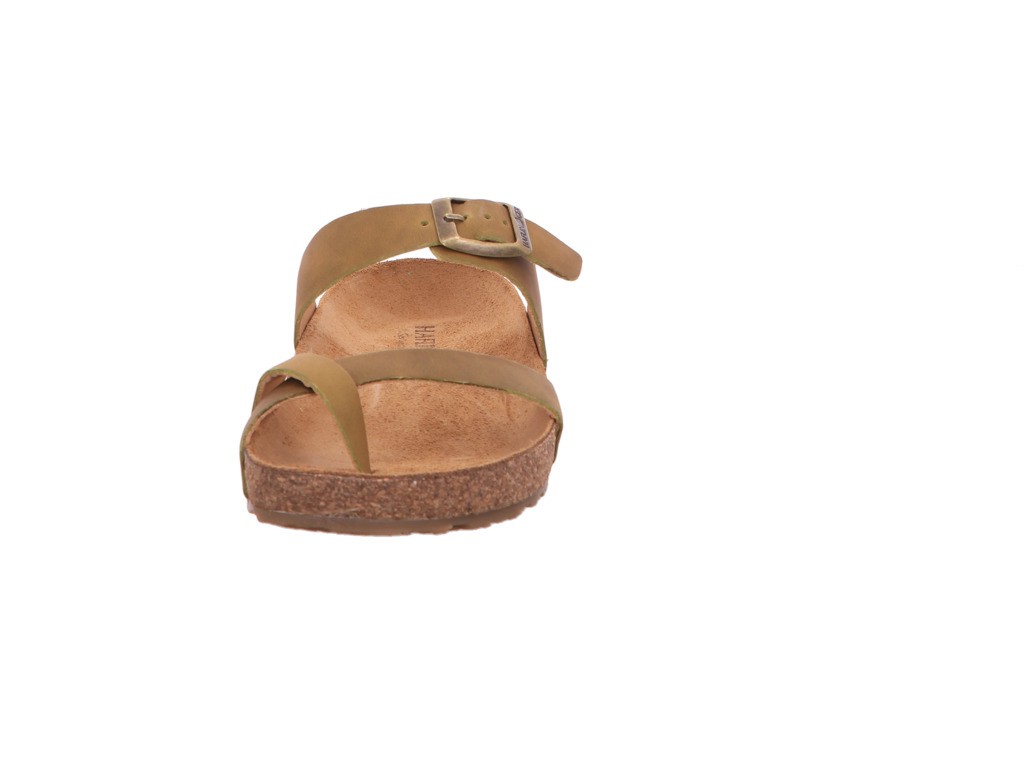HAFLINGER Klassische Sandalen grün 2023 Juno
