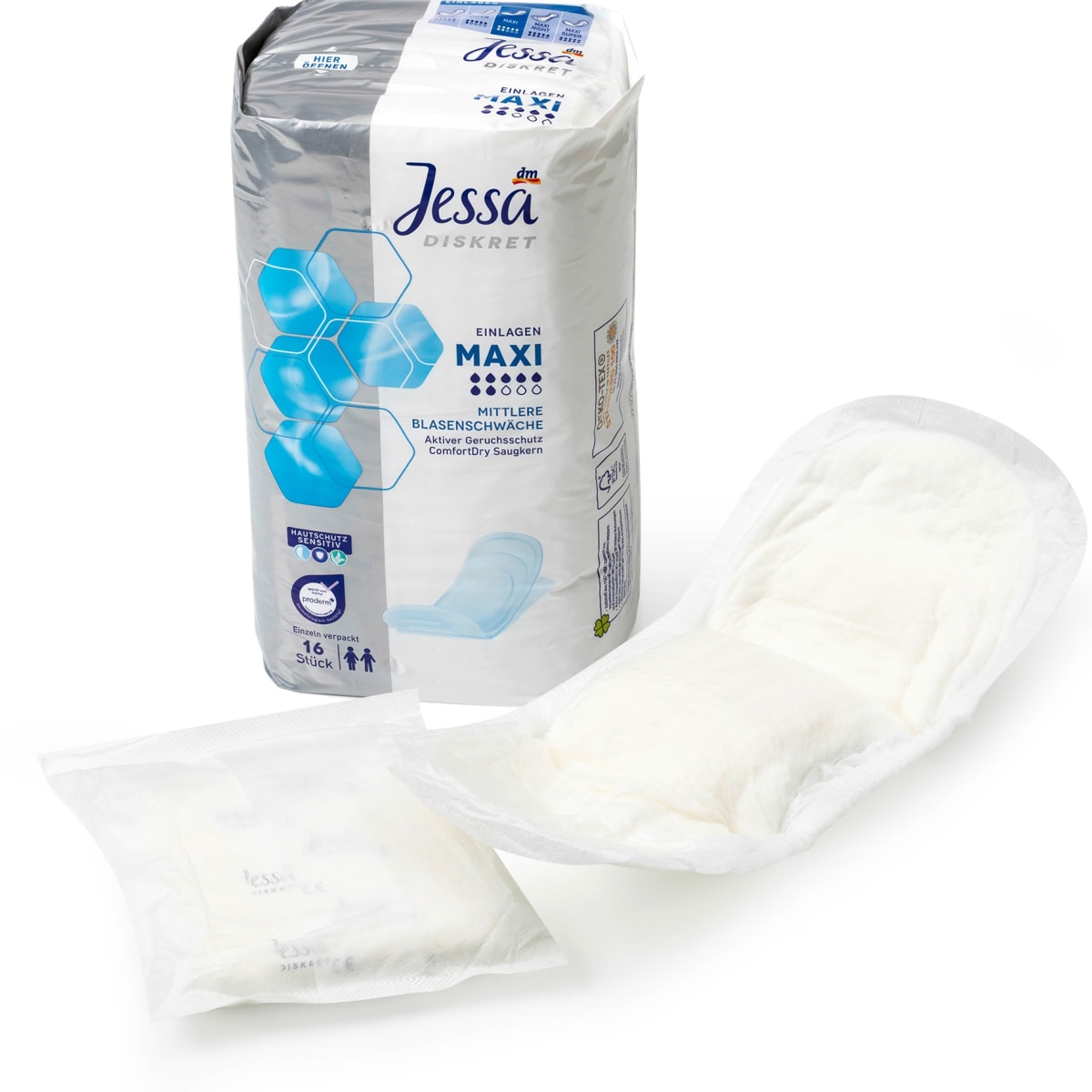 Einlagen Inkontinenz Maxi, 16 St