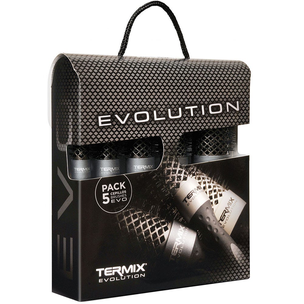 Termix Evolution Plus 5er-Pack Rundbürsten TX1026